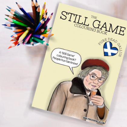 Still Game Colouring Book
