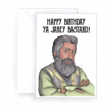 Navid Jakey Bastard Birthday card
