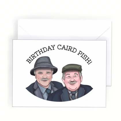 Still Game Birthday caird pish card