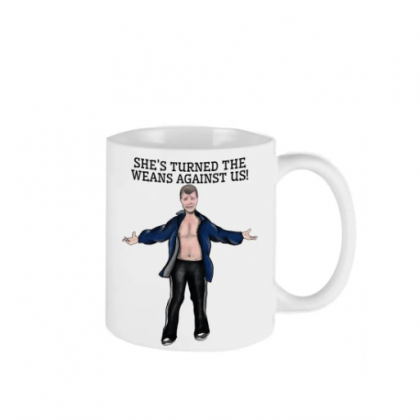 Limmy 'She's turned the weans against us' mug