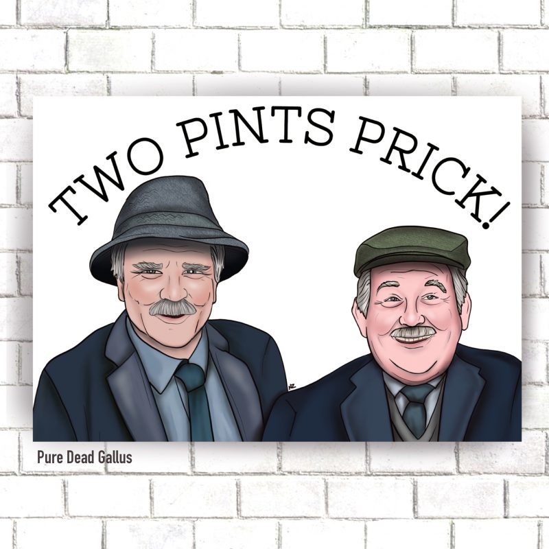 Jack & Victor Still Game Art print