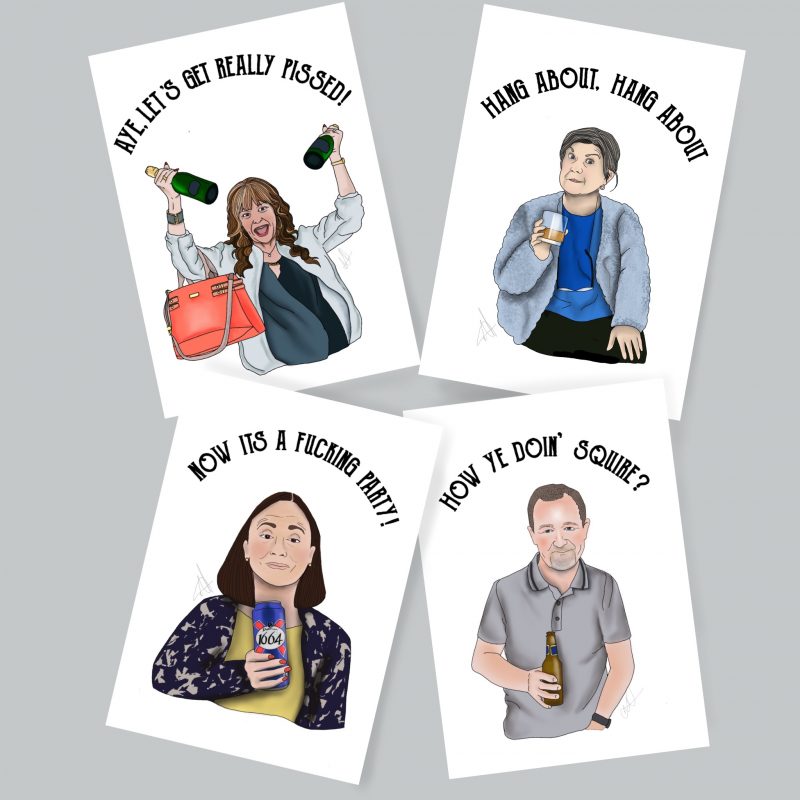 Two Doors Down Full Squad Art print - Image 2