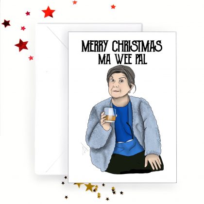 Two Doors Down Christine Christmas Card