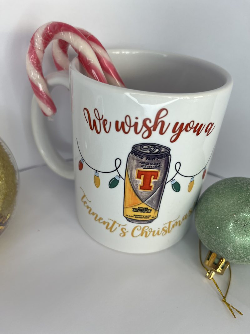 Tennents Lager Christmas mug - Image 5