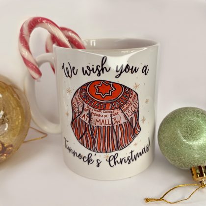 Tunnocks Teacake Christmas mug
