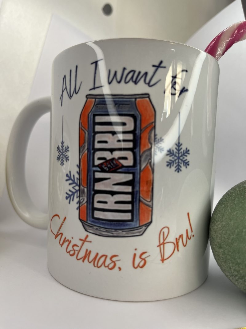 Irn Bru Christmas mug - Image 5