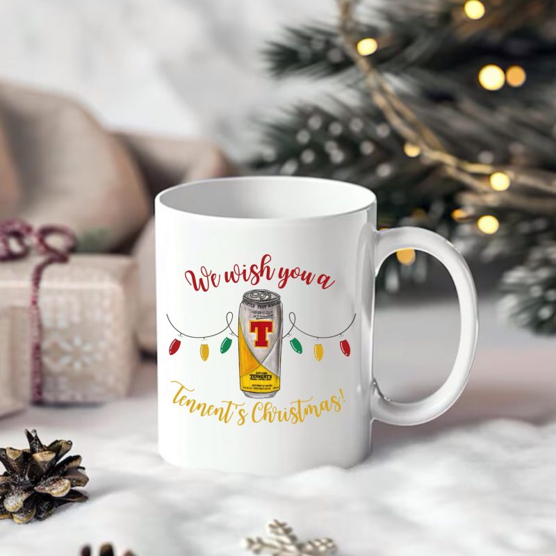 Tennents Lager Christmas mug - Image 4