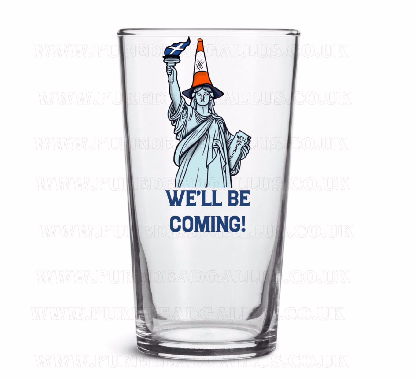 Scotland World Cup 2026 pint glass - Image 2