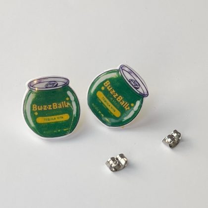 Buzzball earrings / handmade