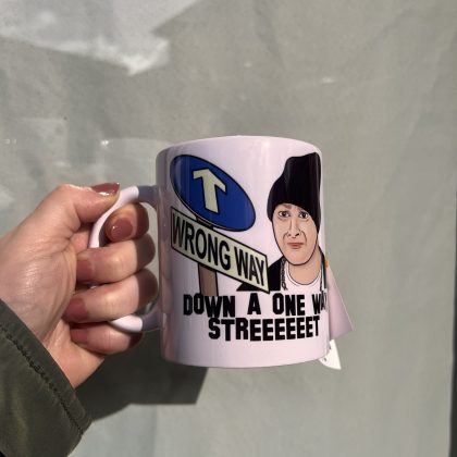 Limmy Wrong Way mug